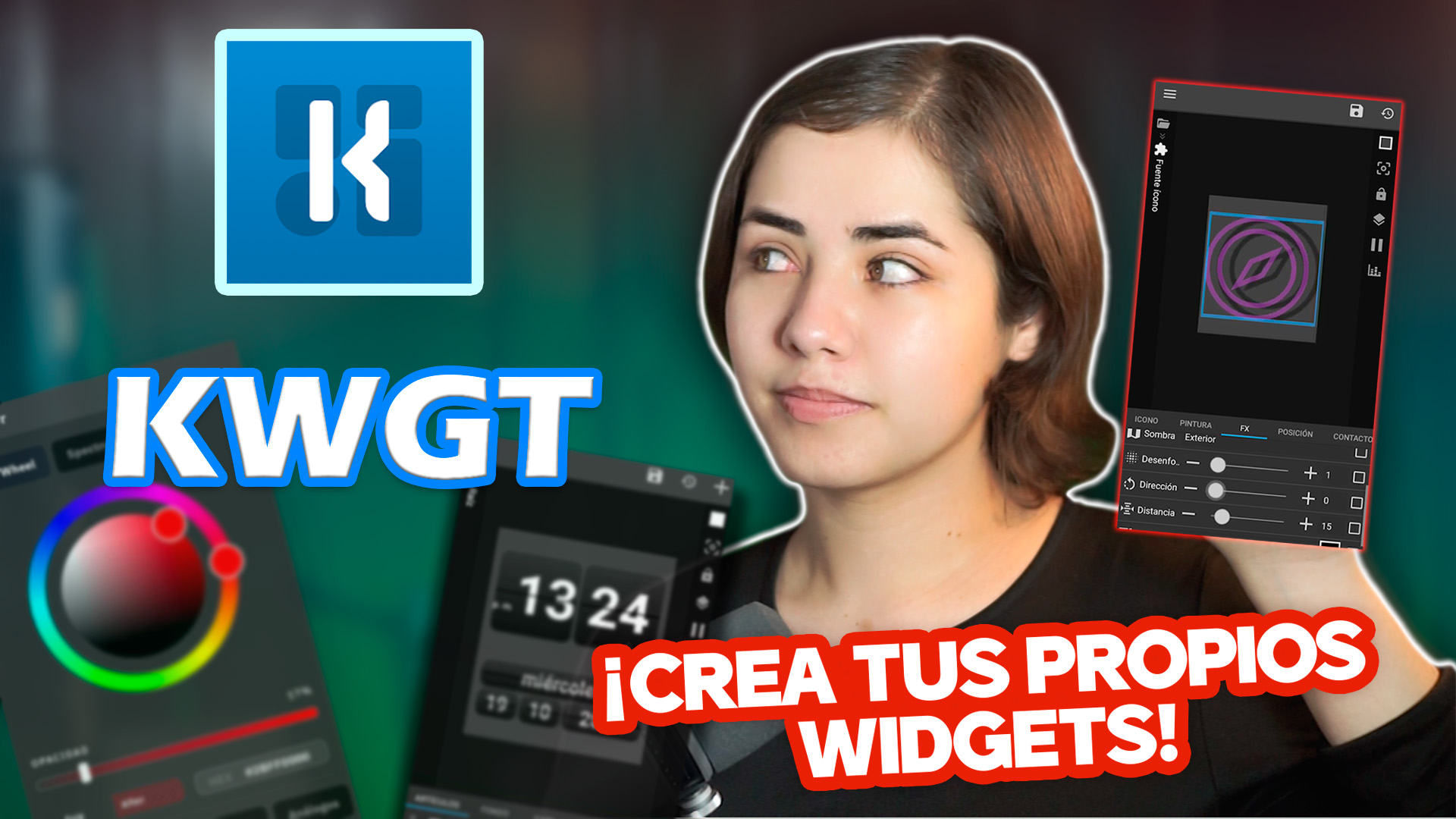 COMO CREAR TUS PROPIOS WIDGETS – Tutorial KWGT • Entorno Simple